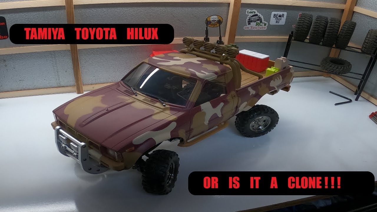Tamiya Toyota Hilux or is it a clone