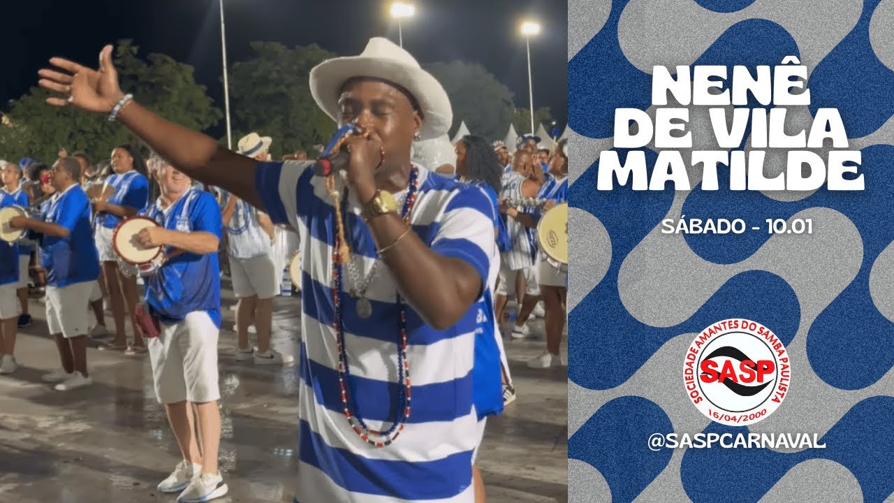 Carnaval 2026 | Nenê de Vila Matilde – Largada do ensaio técnico (10.01.2026)