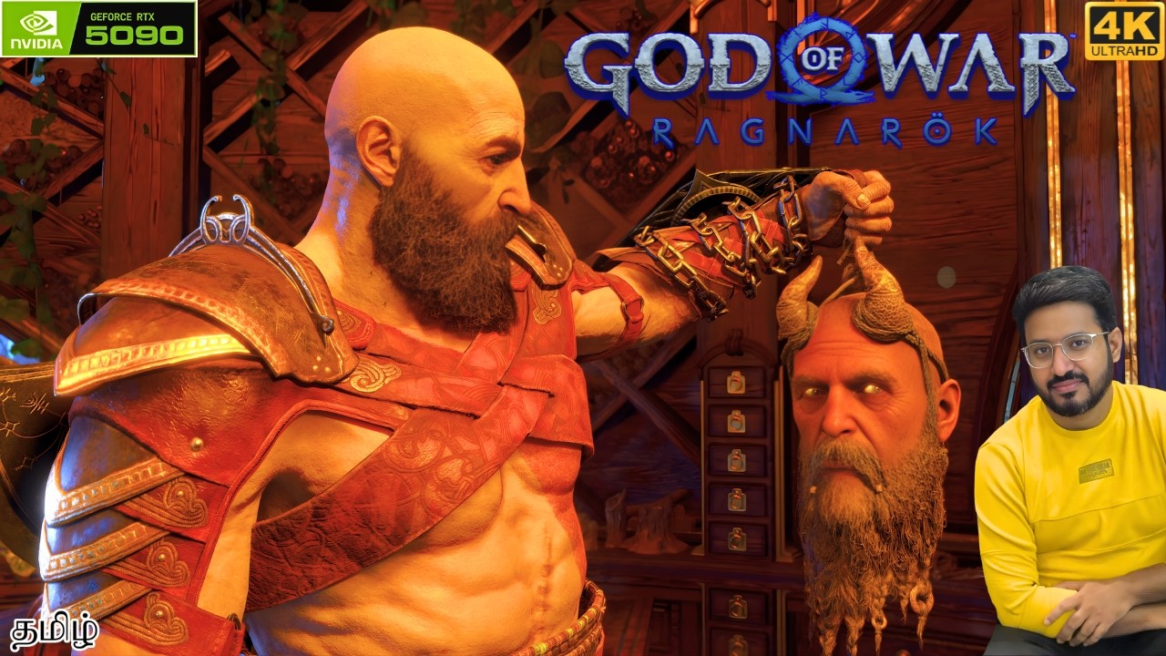 PART 8 | God of War Ragnarok | Gameplay Tamil RTX 5090 4K Ultra | Earth Gamer