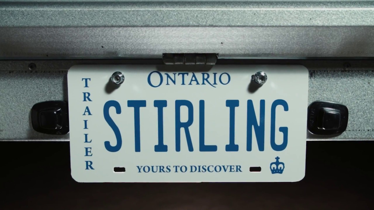 Replacing the license lights of your Stirling trailer