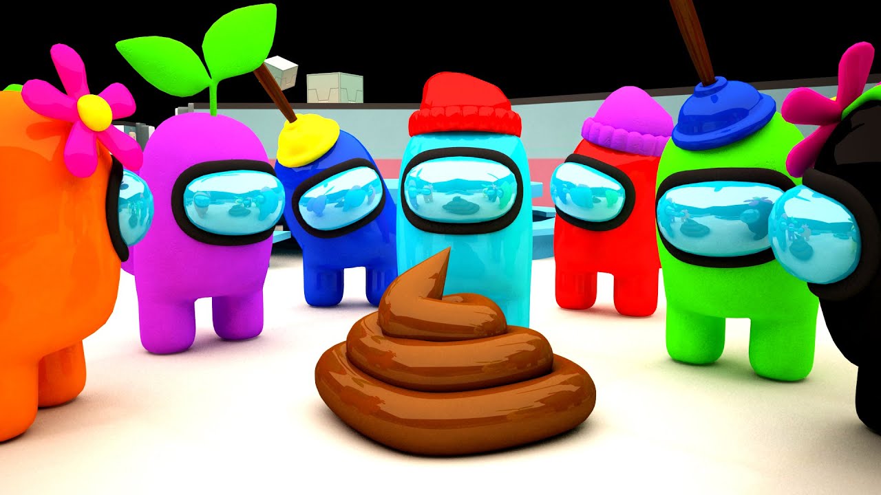 AMONG US POOP! / 015 / IMPOSTOR POOPED EVERYWHERE! / THE FUNNIEST ANIMATIONS! / 