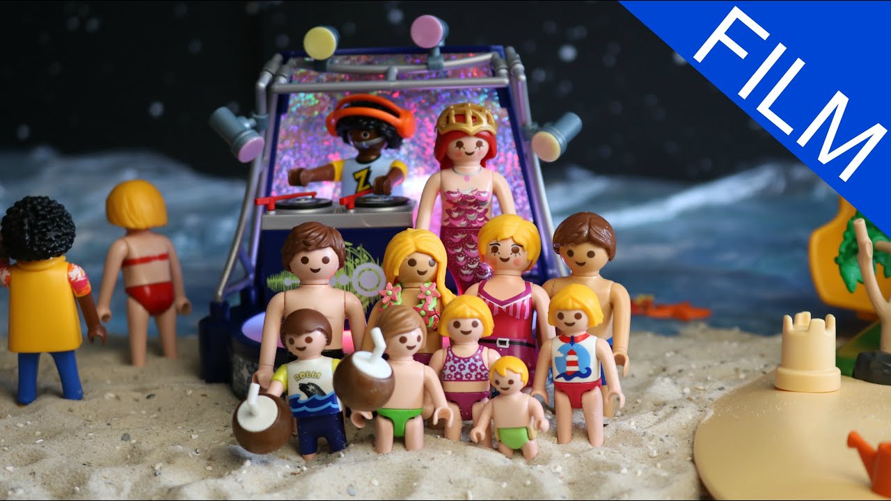 Playmobil Film deutsch STRANDPARTY MIT FEUERWERK