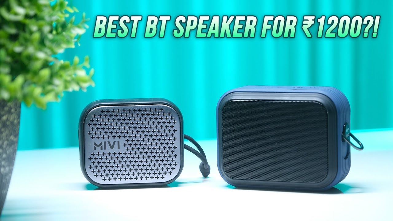 Mivi Roam 2 (5W) vs. Amazon Basics Bluetooth Speaker (8W): Best Under 1000 Rs.?