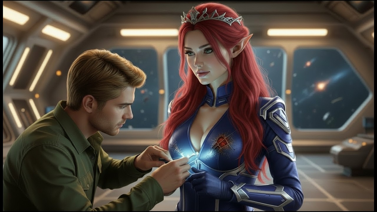 I Was Just an Engineer Repairing Her Armor—Until She Stepped Closer and Changed Everything
