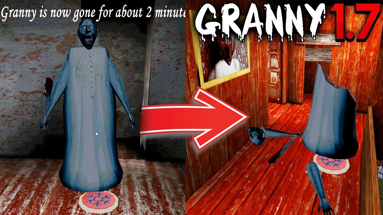 ЗАМОРОЗИЛ ГРЭННИ И СЛОМАЛ ЕЁ + ЗАМОРОЗКА ВОРОНА! - Granny 1.7