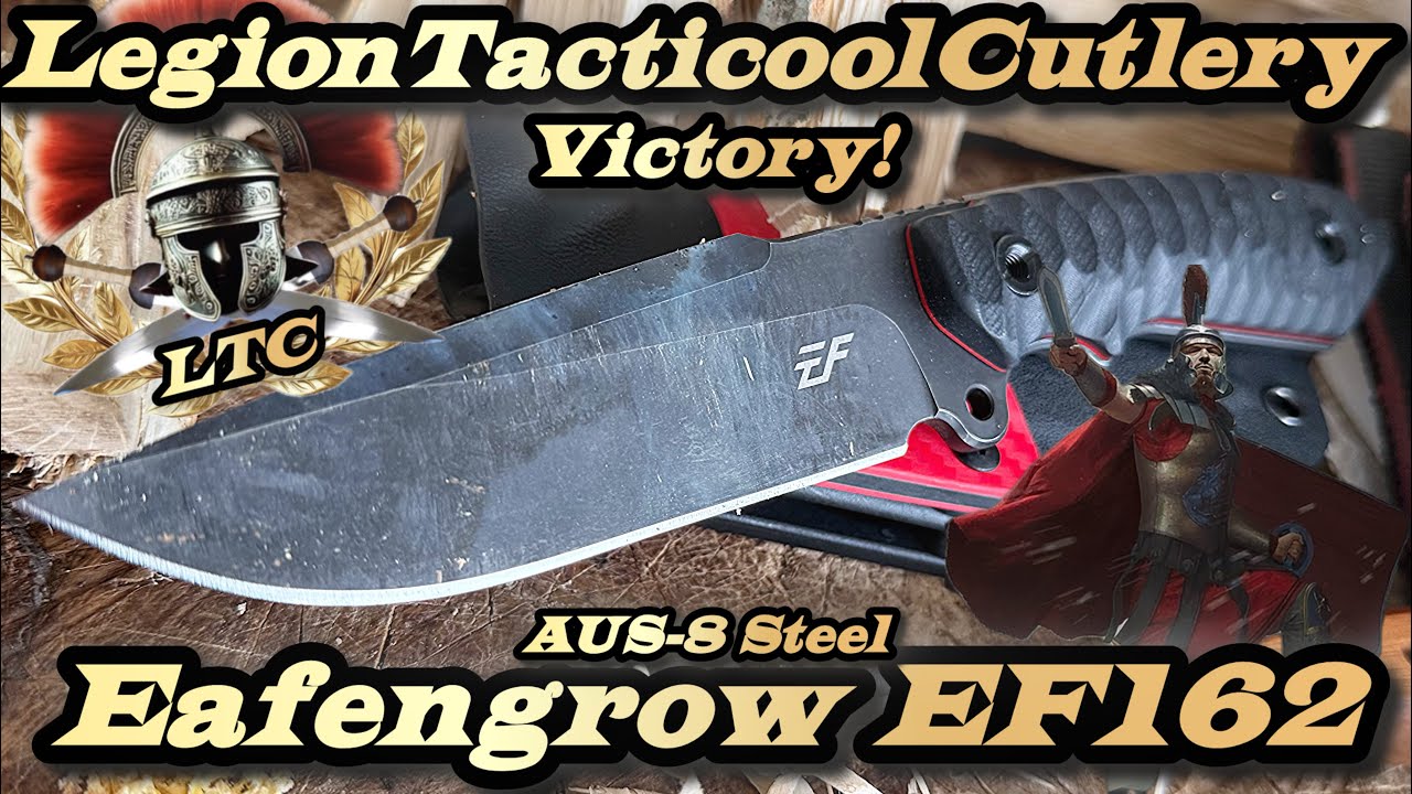 Eafengrow EF162 из стали AUS-8. Толстый и крепкий!