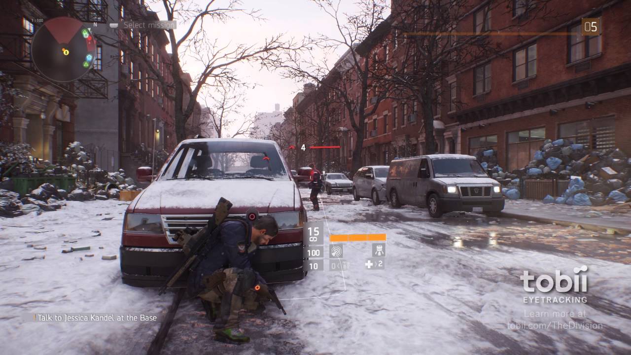 Play & Experience Tom Clancy’s The Division™ with Tobii Eye Tracking