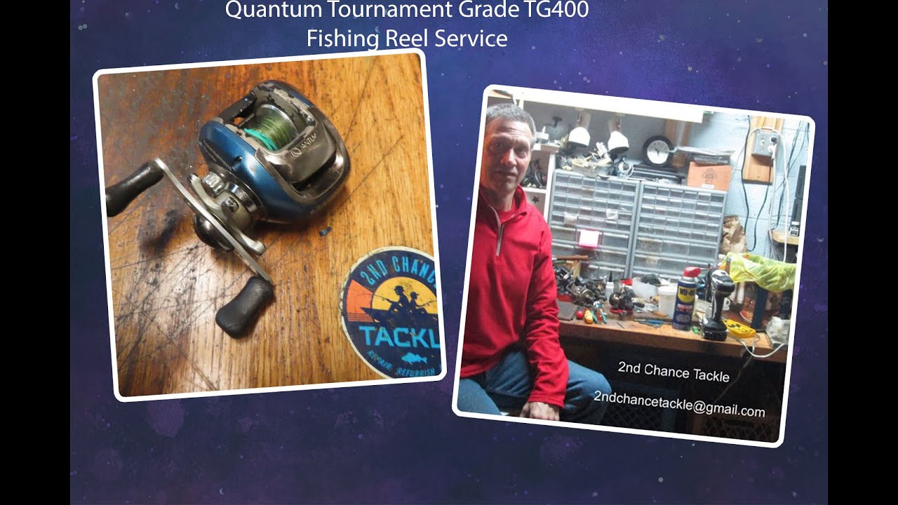 Quantum Tournament Grade TG400 Bait Casting Fishing Reel How to Service
