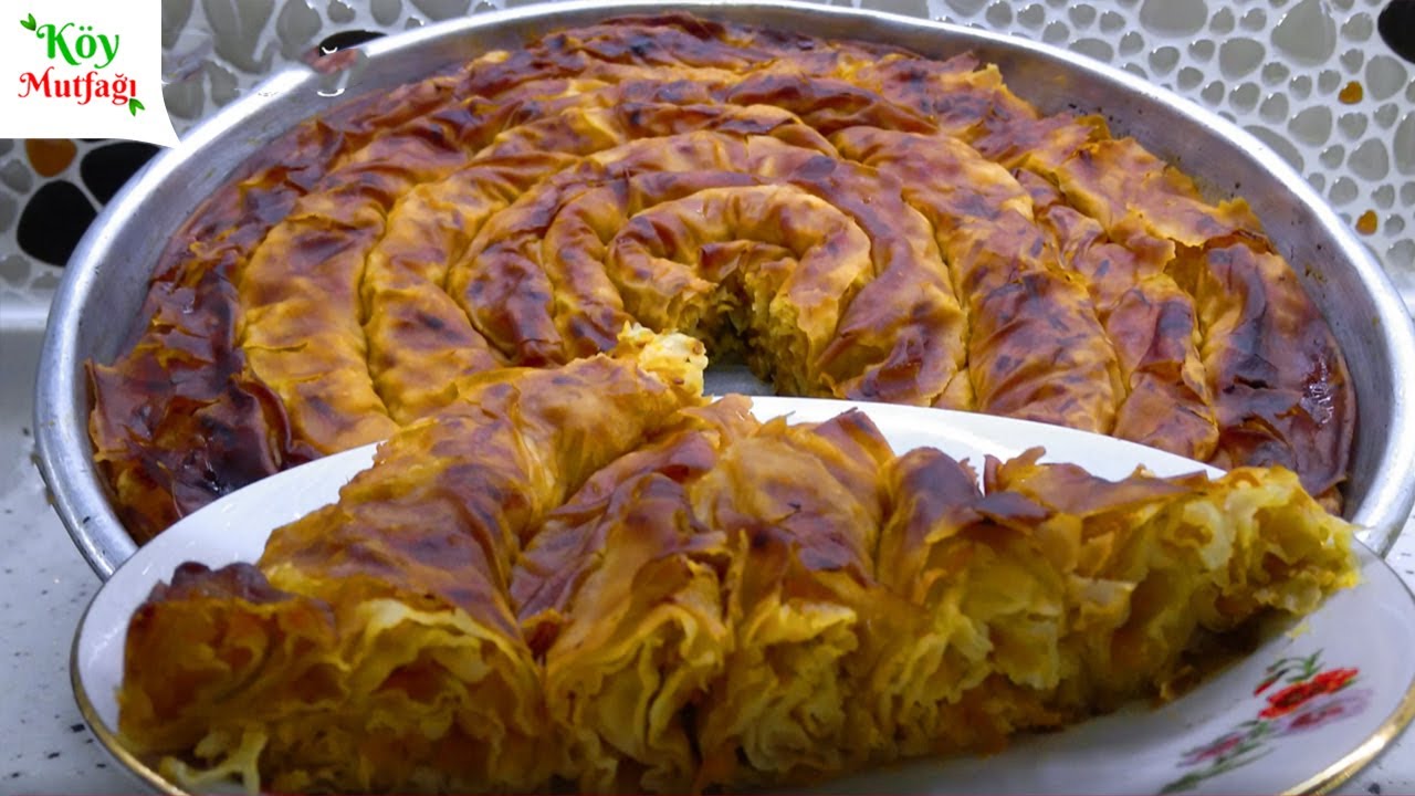 El Açması Balkabaklı Şekerli Börek - Göçmen Böreği | Emine'nin Köy Mutfağı