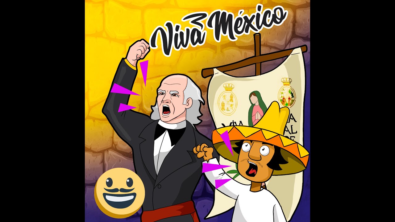 Independencia de México - walking animación