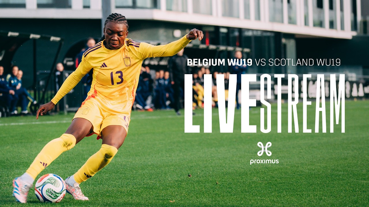 LIVESTREAM | Belgium WU19 - Scotland WU19