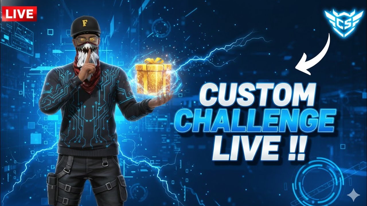 OMG LEGEND  is live I'D CHECK AND CUSTOM CHALLENGE