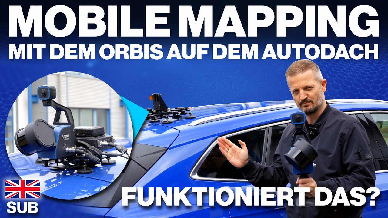 FARO Orbis auf dem Autodach | Test
