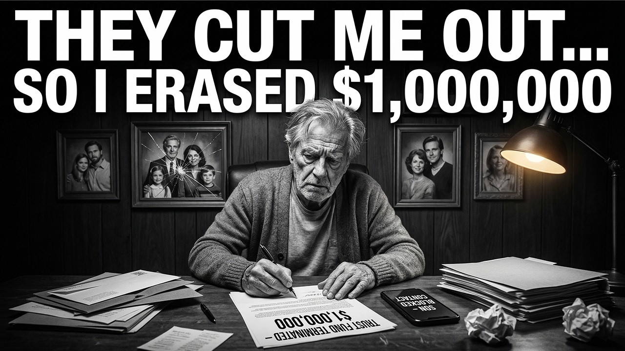 THEY CUT ME OUT OF THEIR LIVES… SO I REMOVED $1,000,000 FROM THEIR FUTURE