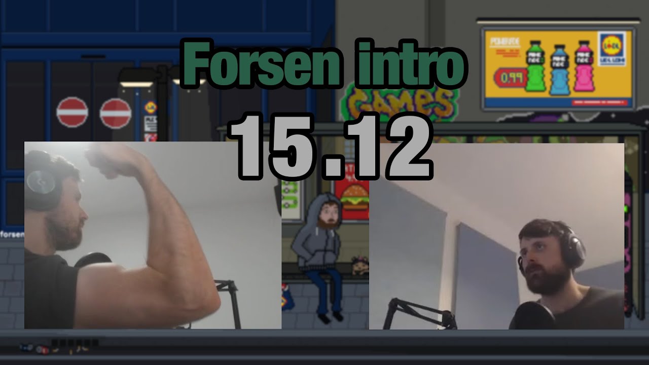 Forsen's intro on December 15th 2025
