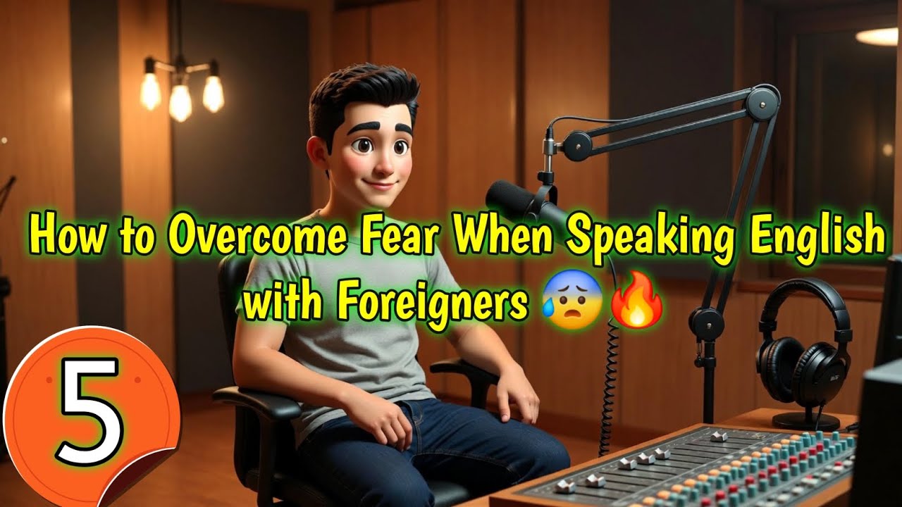 How to Overcome Fear When Speaking English with Foreigners 😰🔥 Speak Confidently Without Anxiety!