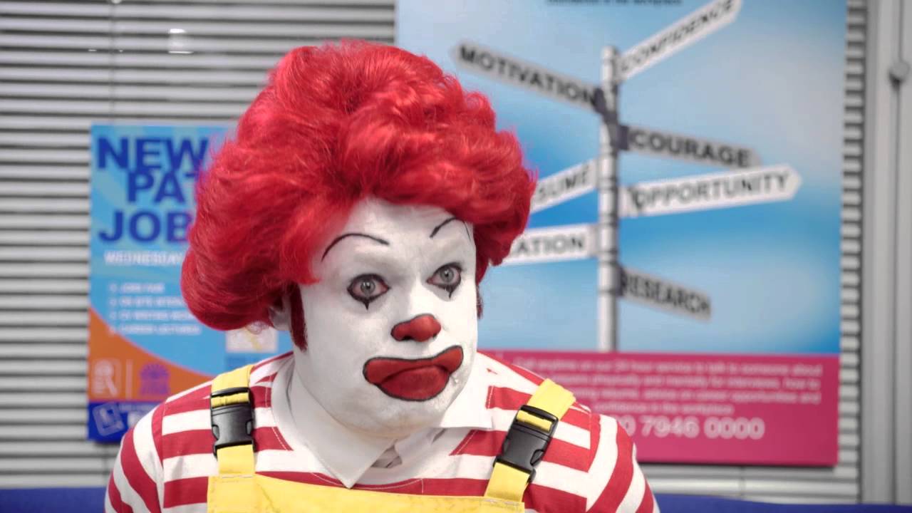 The Keith Lemon Sketch Show - Ronald McDonald gets a new job