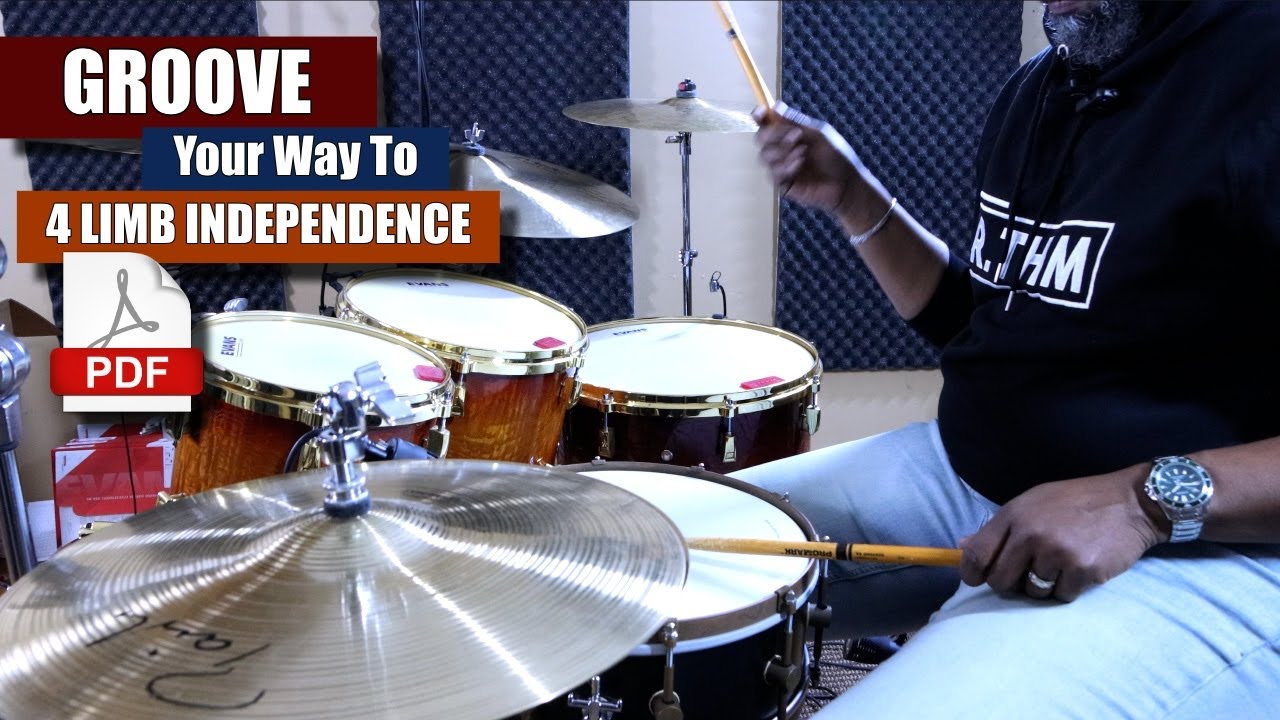 Groovin' For Independence! - 3 Beats To Help Separate Your Limbs (w/ PDF)