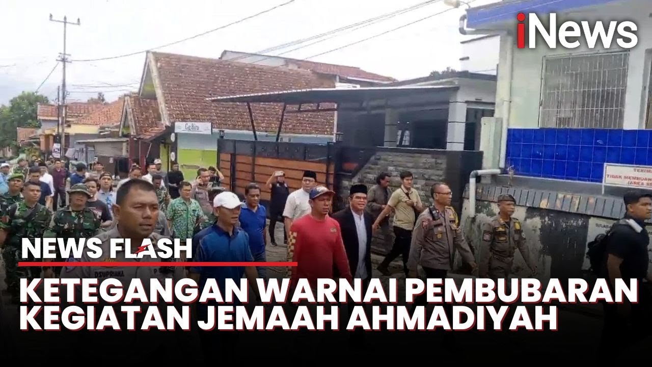 Polisi Bubarkan Rencana Pengajian Jemaah Ahmadiyah di Kuningan | News Flash