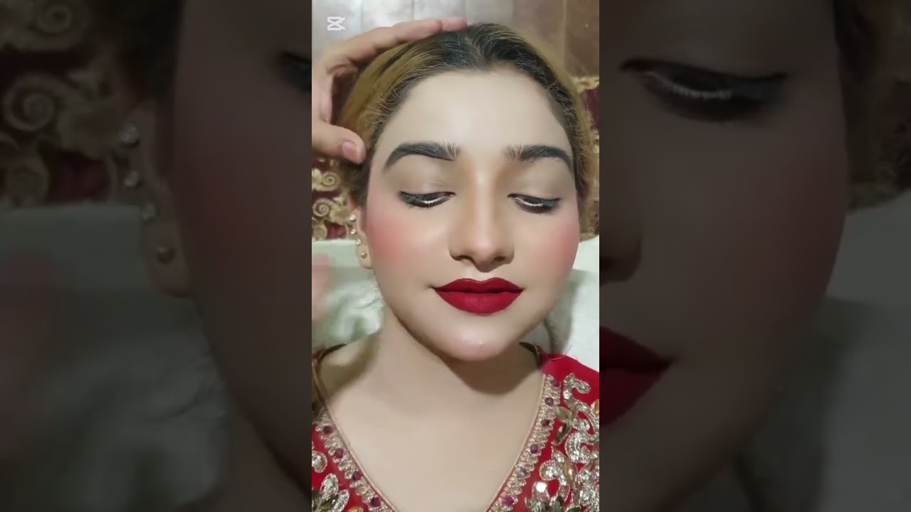 Full Bridal Makeup Transformation ✨ Pakistani Bridal Look