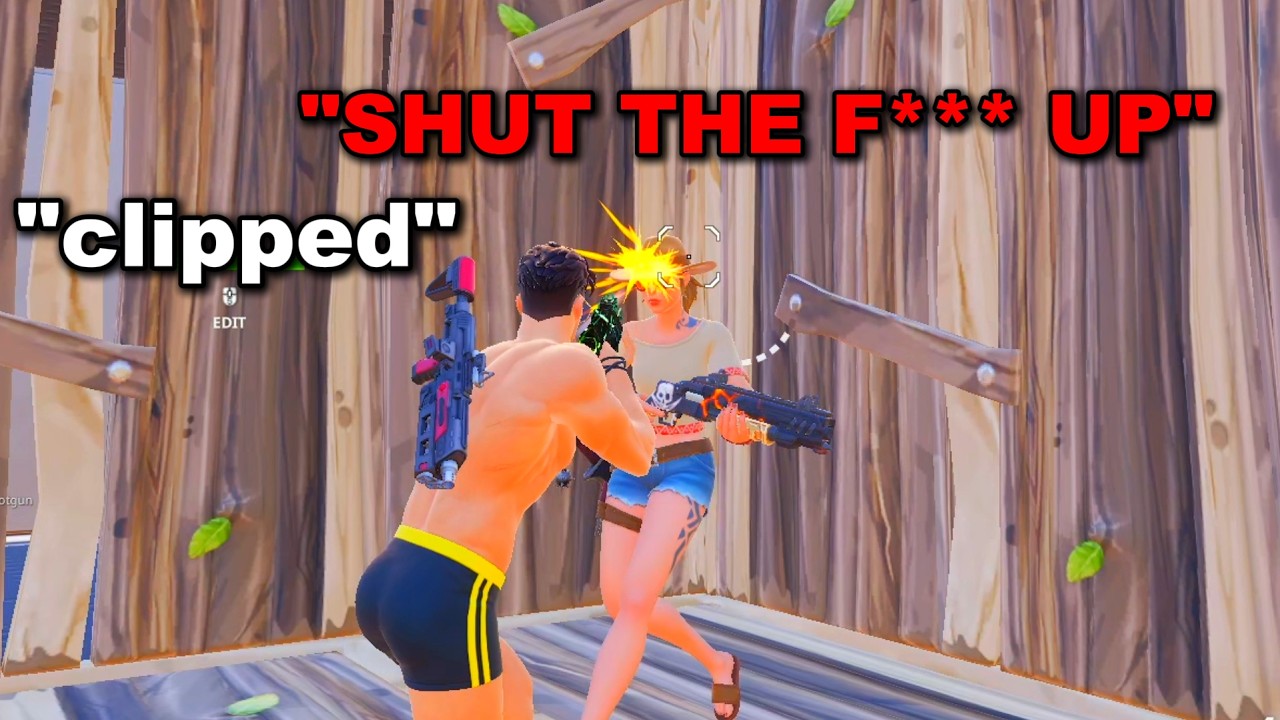 Он расплакался, потому что плохо играет в Fortnite... | Троллинг 2 на 2