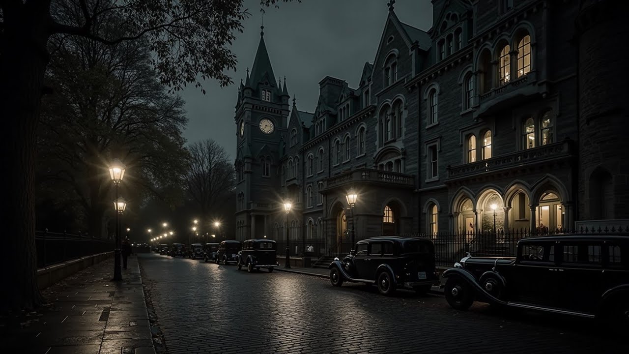 Dark Academia Music | Grand Piano Ambiance for Study Focus & Gothic Nights