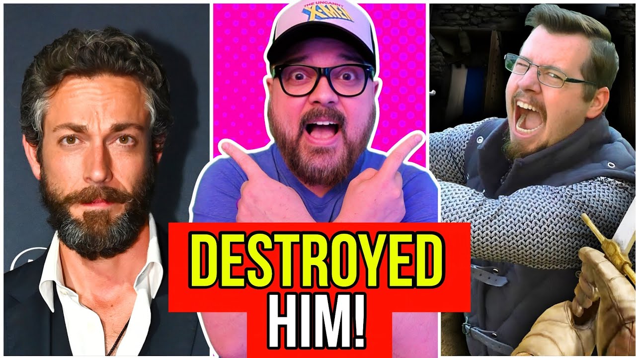 Zachary Levi DESTROYED Shadiversity! FNT CRASHOUT As Ryan Kinel LAUGHS! Epic Cope Session!