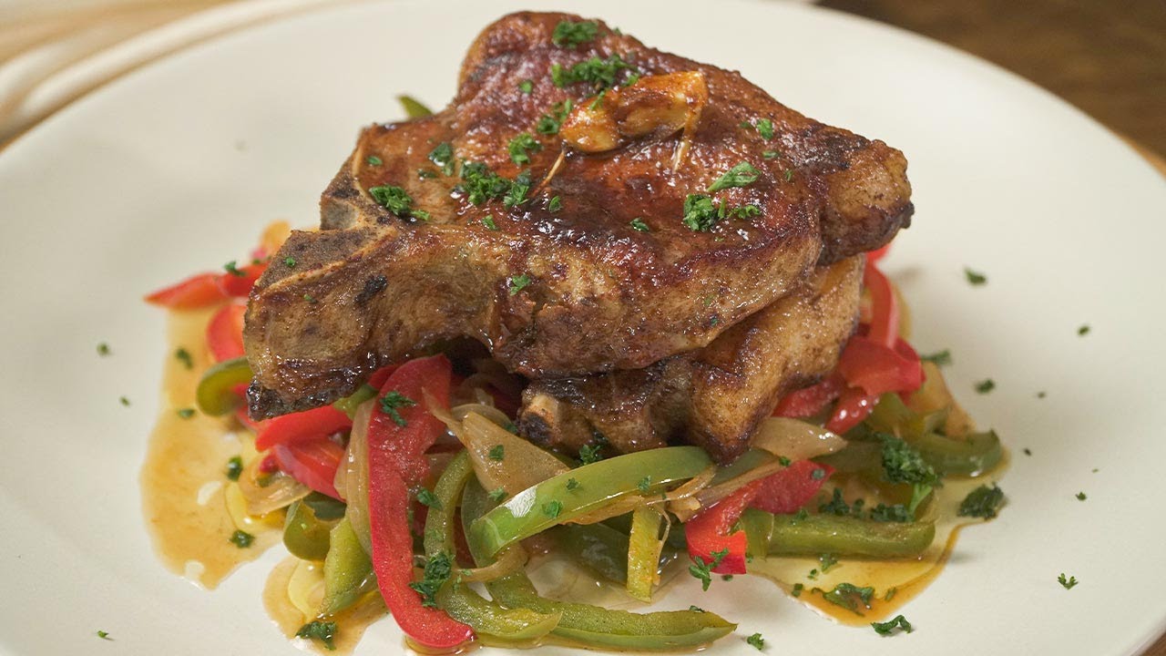 Vegetables And Savory EASY PORK CHOP DINNER | Recipes.net