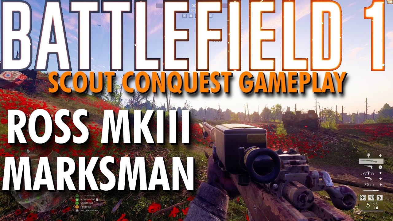6 Years Later BF1 Is Still Incredible... Ross MKIII Gameplay - Battlefield 1 Conquest No Commentary