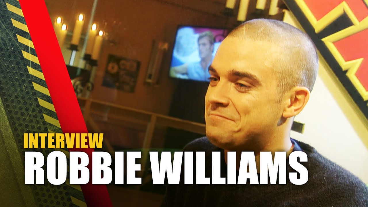 Robbie Williams in 2002 about Sing When You're Winning, Rock DJ, Angels & more | Interview | TMF