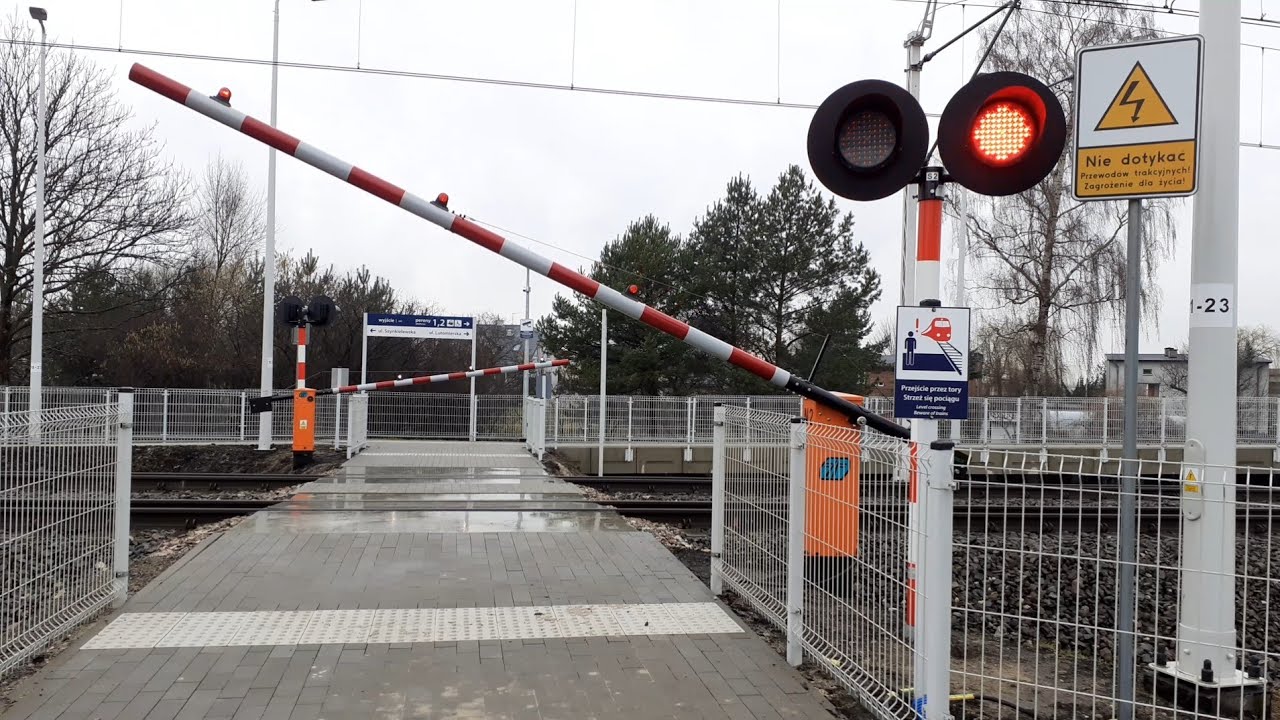 Nowo powstałe przejście kolejowe w Pabianicach