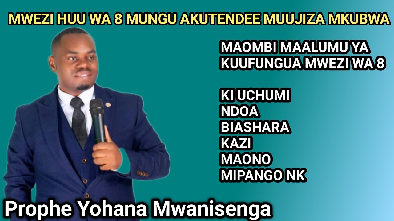 BARAKA  ZA MWEZI WA NANE