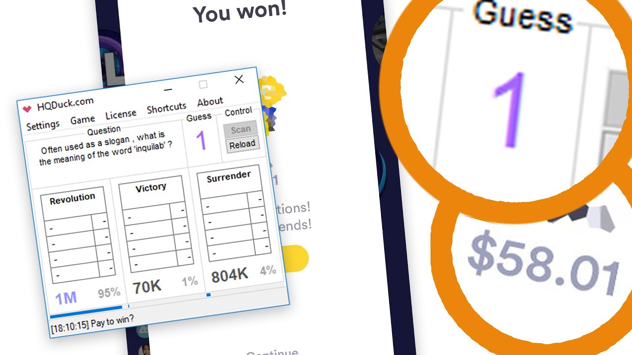How to use bot for HQ Trivia (and other trivia games)
