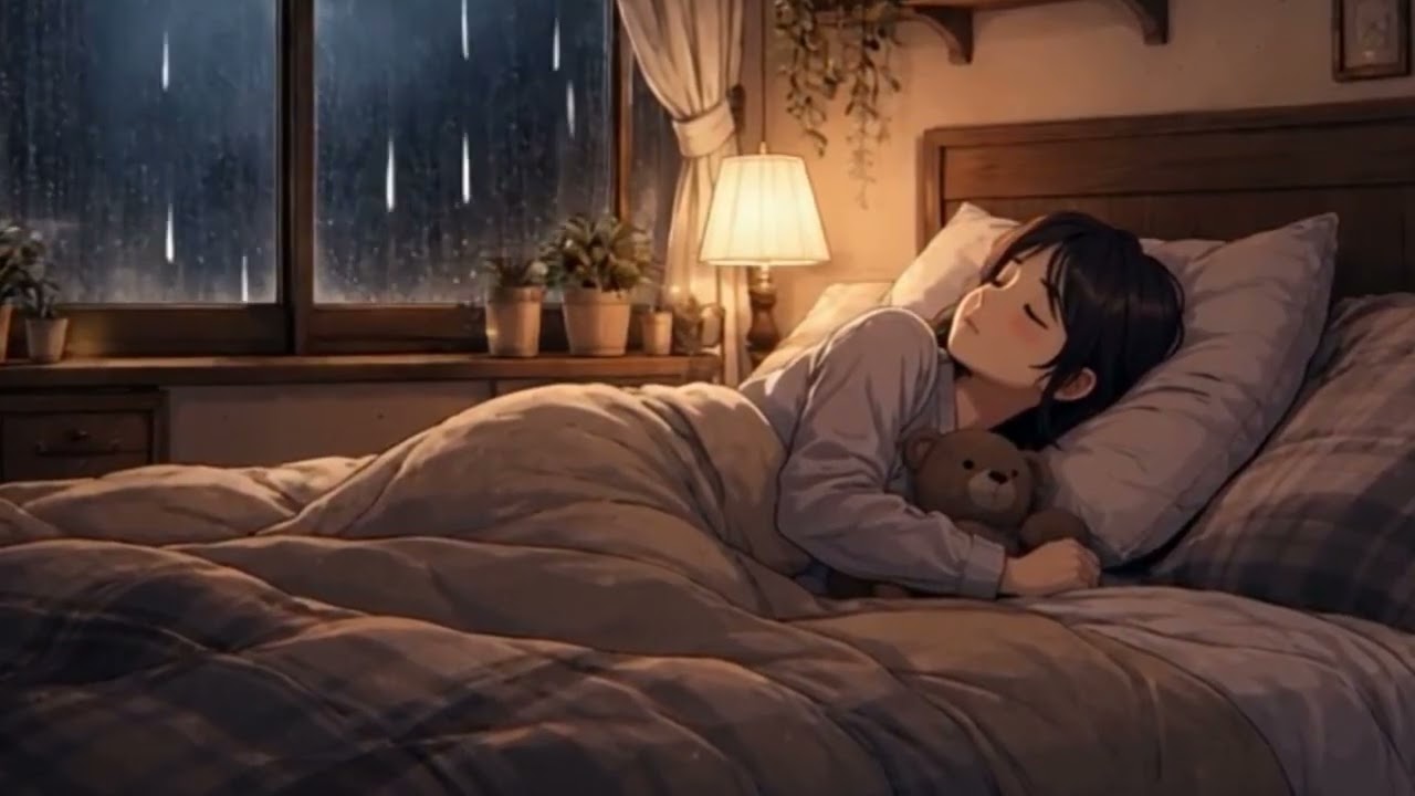 Noite Chuvosa Lo-Fi ☔ Rainy Night Lo-Fi | Sleep, Relax & Unwind