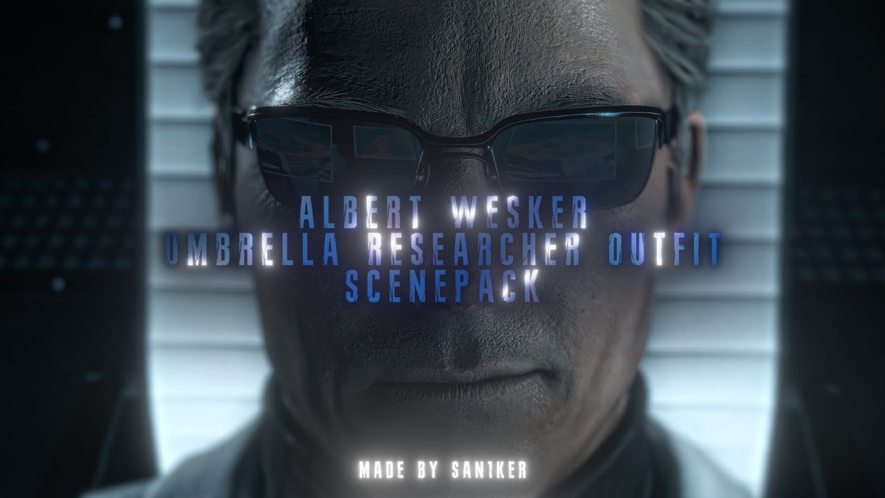 Albert Wesker Umbrella Researcher Uniform scenepack | No BGM | 1080p 60 fps made by me