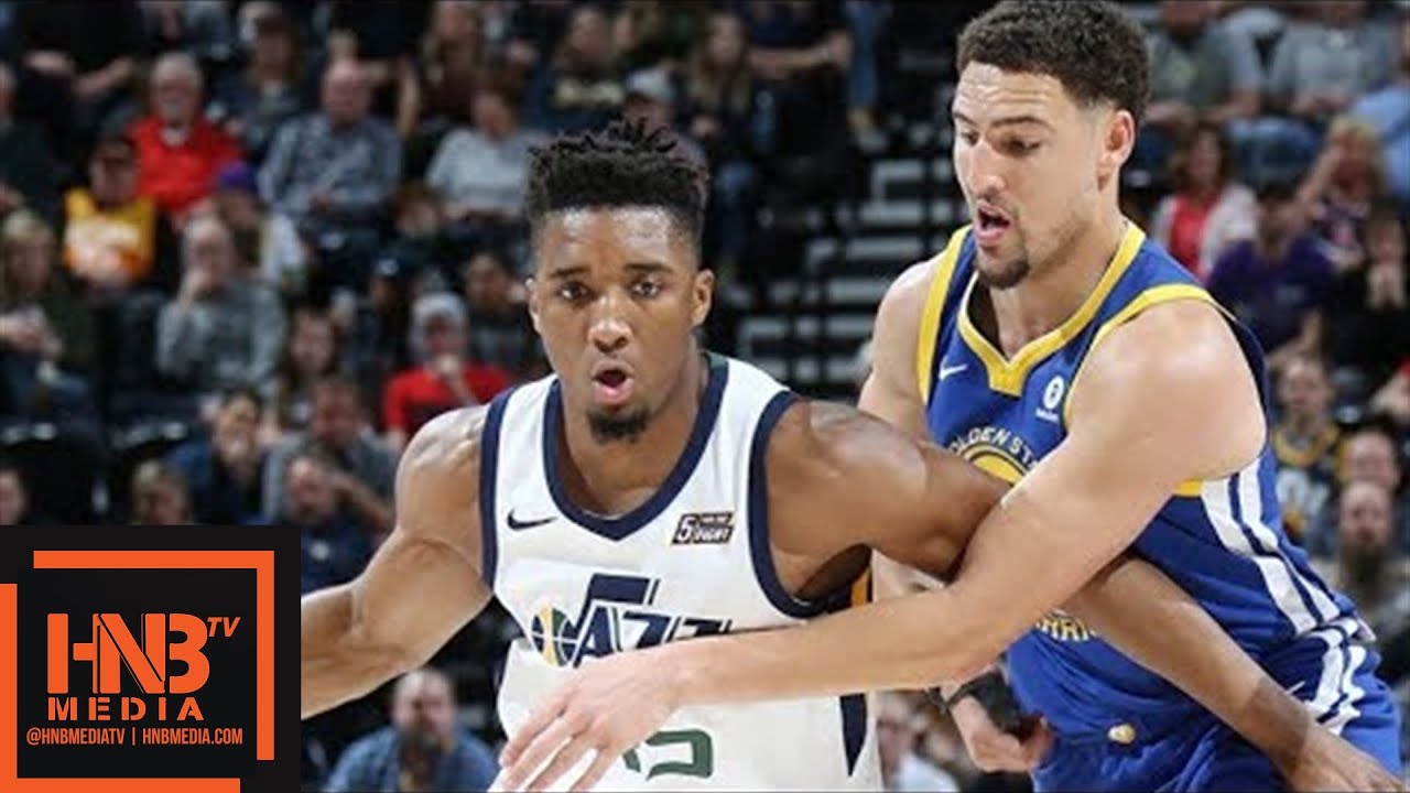 Golden State Warriors vs Utah Jazz Full Game Highlights / April 10 / 2017-18 NBA Season