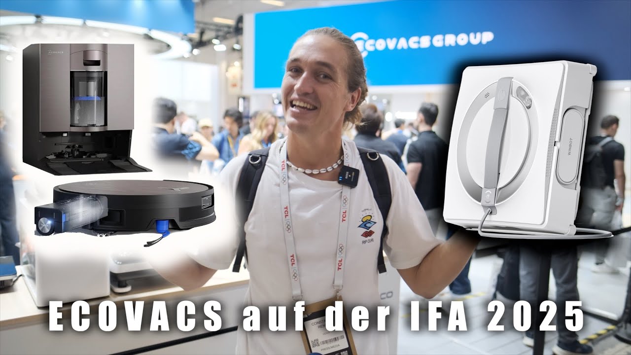 Alle neuen Produkte von ECOVACS auf der IFA 2025 im Check | Venix