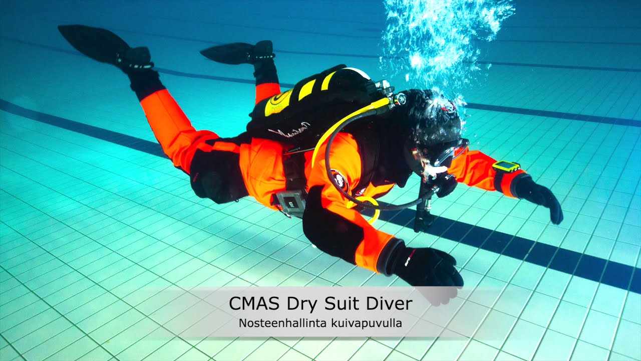 Dry Suit - nosteenhallinta kuivapuvulla