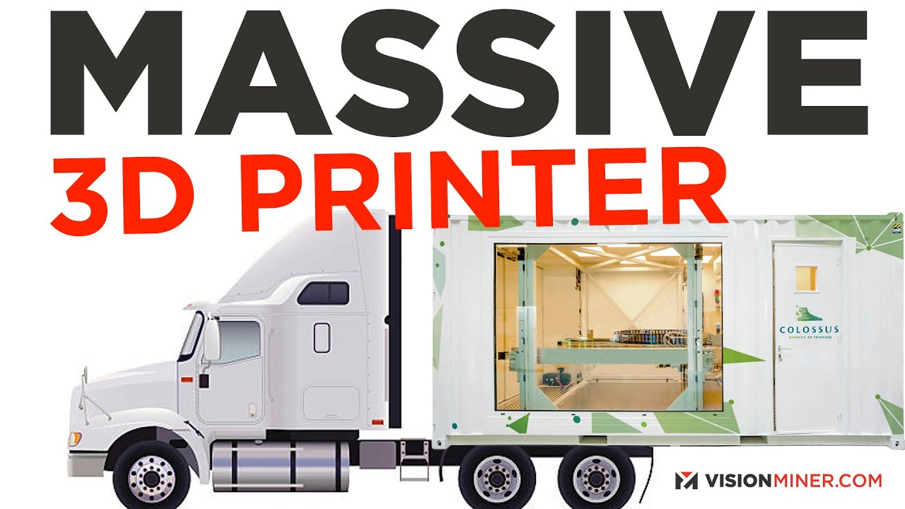 Colossus - Large Format Printer for Recycled Plastic Pellet Extruder