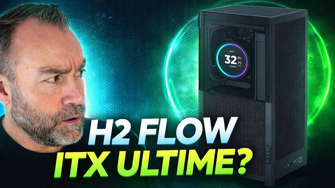 NZXT H2 FLOW : le boitier GAMER ITX ULTIME ?