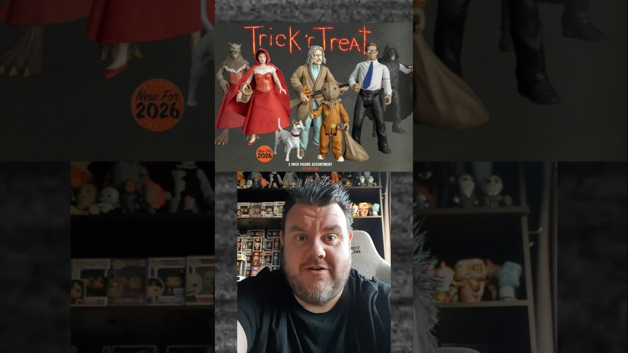 Больше информации о фигурках ужасов из серии «Trick R Treat»!!!! 🎃😱