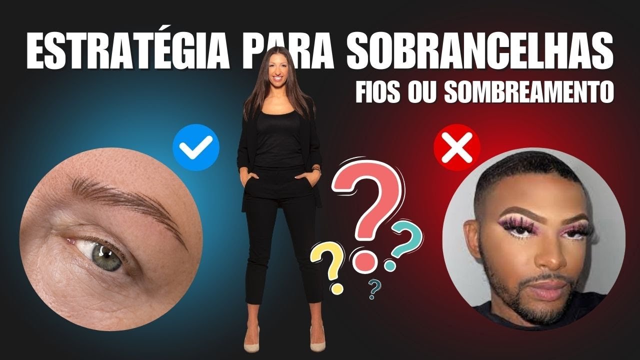 Fios ou Sombreamento de Sobrancelhas Micropigmentação PMU