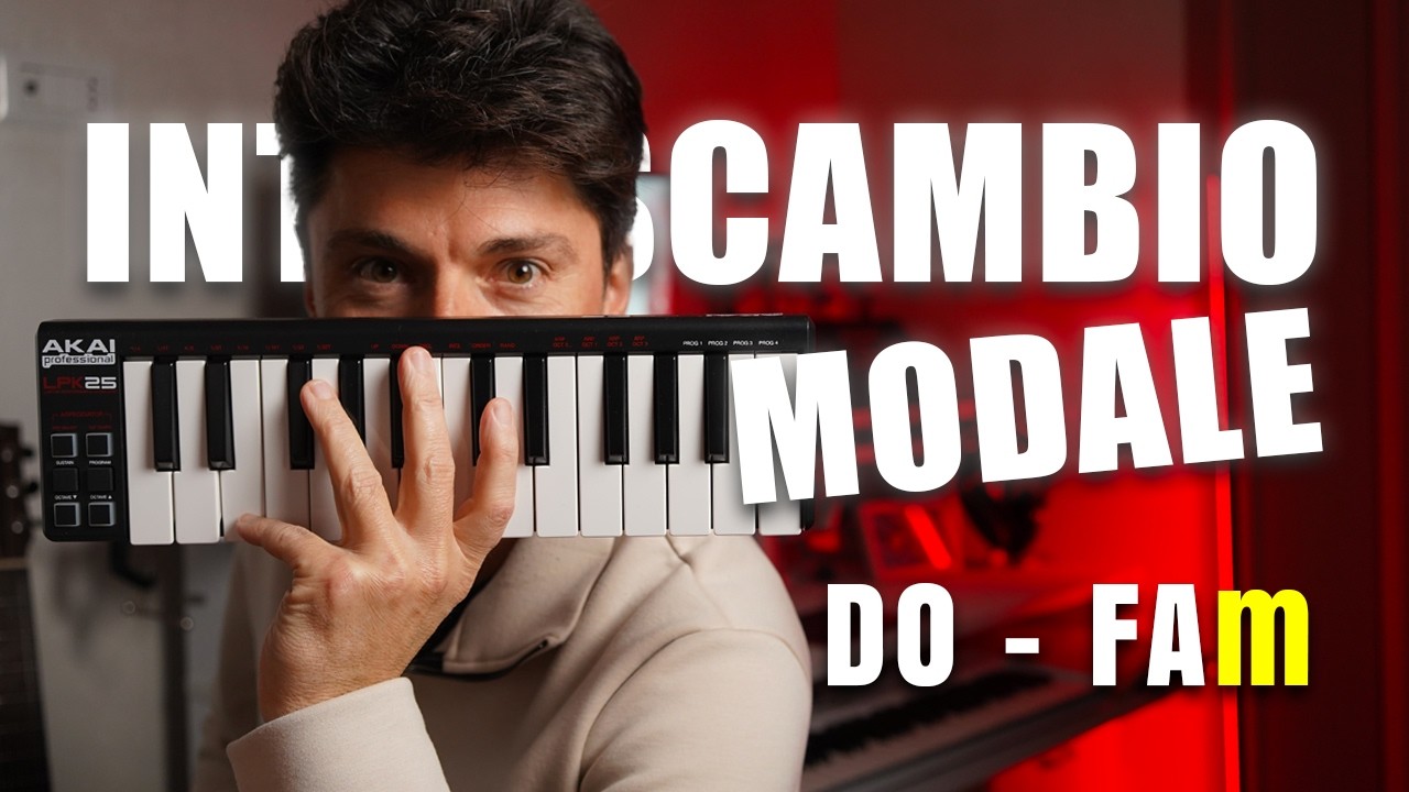 ASCOLTA QUESTI ACCORDI SEGRETI! Prestito Modale (Interscambio Modale) – Tutorial facile principianti