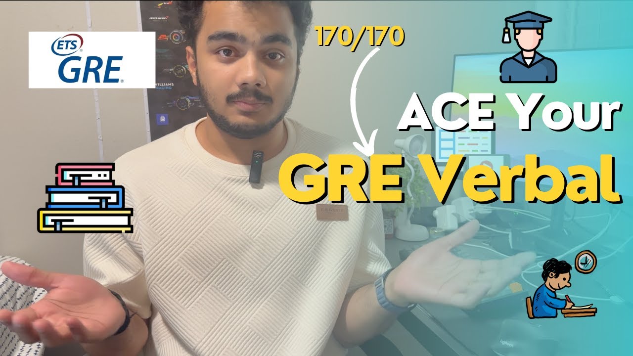 Ace your GRE Verbal section | Tips to score 170/170 | Graduate Exam