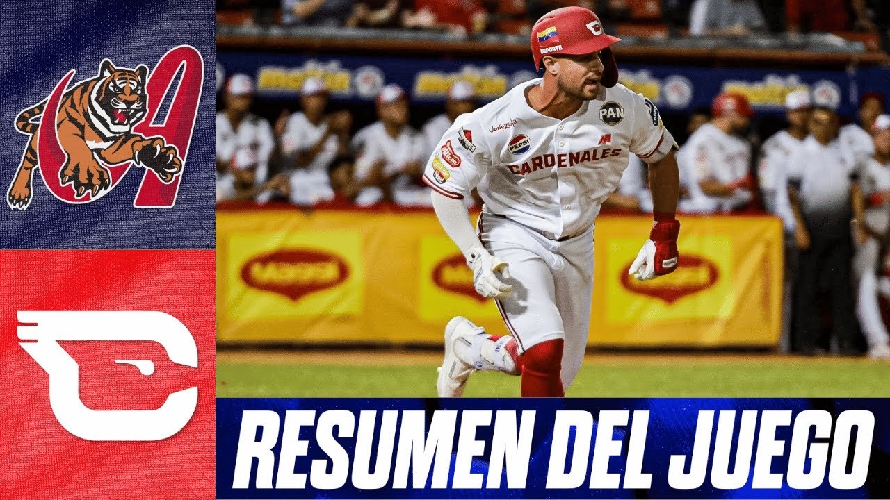 Resumen del juego Tigres de Aragua vs Cardenales de Lara | 15 de octubre del 2025