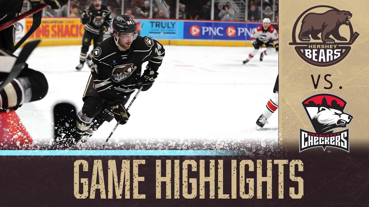 Hershey Bears vs. Charlotte 4/8/2023 | Game Highlights