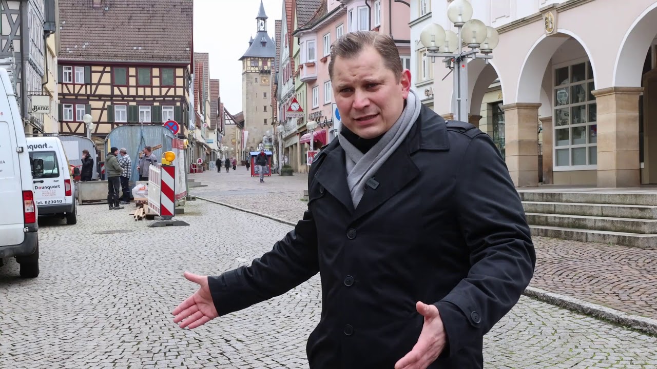 Bürgermeisterwahl Marbach: Auf einen Spaziergang mit... Andreas Freund