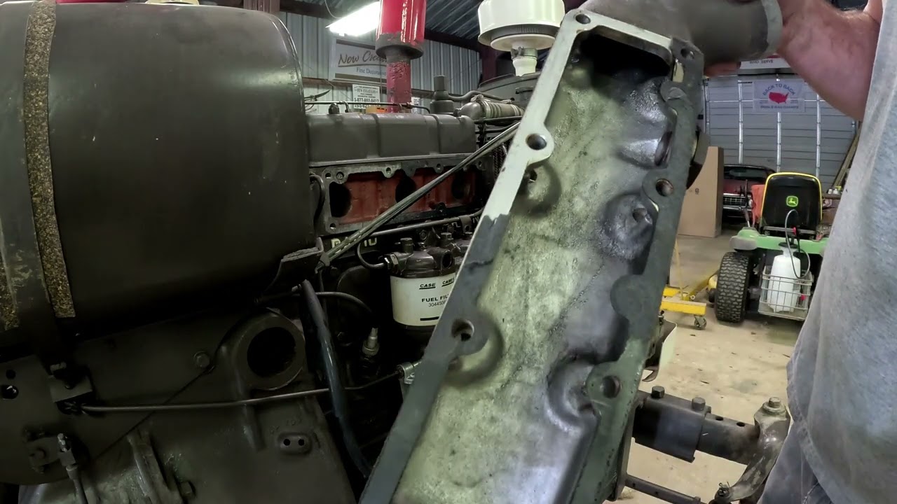 David Brown 880 e5 Cold Start Manifold