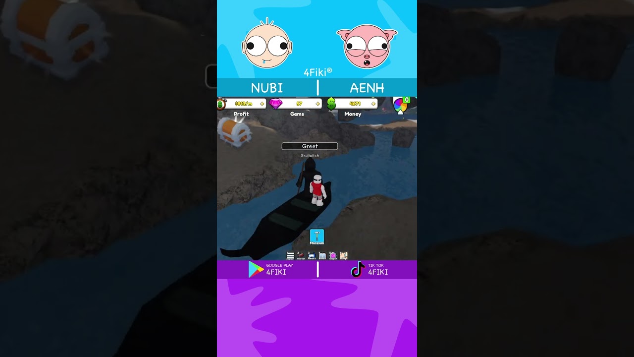 AENH Y NUBI CAPTURAN PECES RAROS ROBLOX 4FIKI® 2