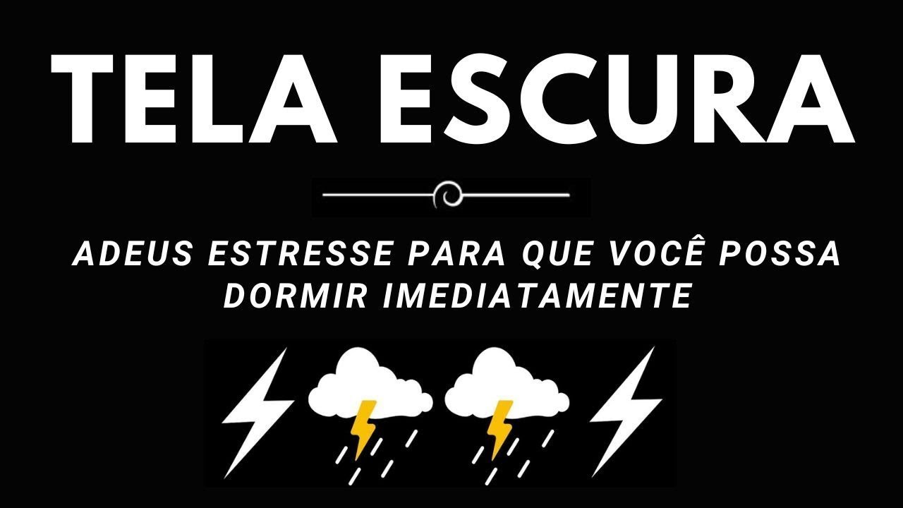 🌧️💤 DESCANSO NATURAL: SONS DE CHUVA PARA DORMIR
